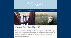 Desktop Screenshot of brooklyncruiseguide.com
